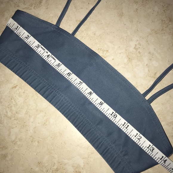 GUC 💜 J.CREW | Blue Gym Sports Bra - Picture 5 of 7